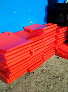 聚氨酯刮刀刮清扫板聚氨酯H型ZOP弯刀道刀头器头