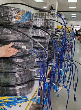 室外单模铠装成光缆YX品TWG62芯4芯芯8芯1GYXTW2芯光纤线免熔接光