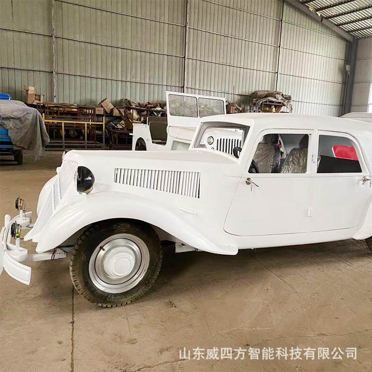 古董老爷车工艺模型景区热销拍照影视道具大型仿真汽车博物馆二战
