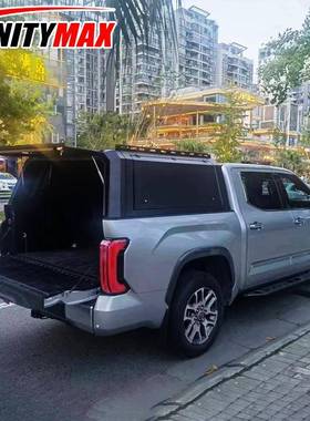 适用于ToyotaTundra2022+皮卡后盖钢化玻璃皮卡高盖Canopy
