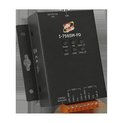 I-7565网关USB转2端口CANFD接口转换器