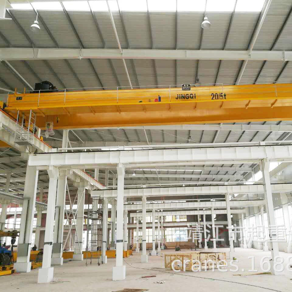 靖起双梁行车 生产厂家 QD型双梁桥式起重机 25吨 平稳运行