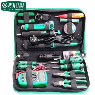 老ALAOALA101316电烙铁焊接工具套装16件套