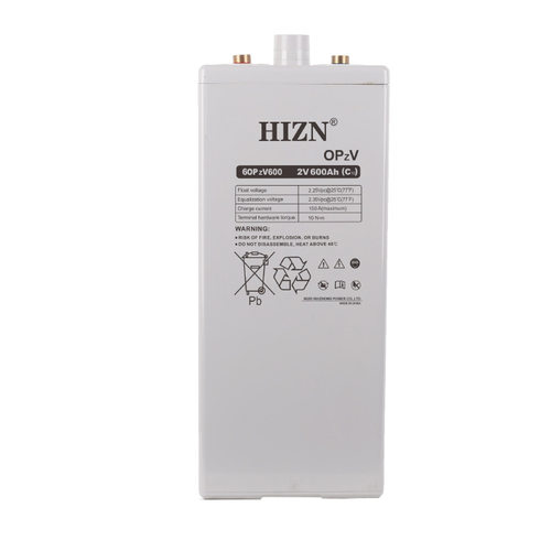 管式胶体蓄电池OPzV 2V 600AH 光伏储能电信基站深循环汇众电池