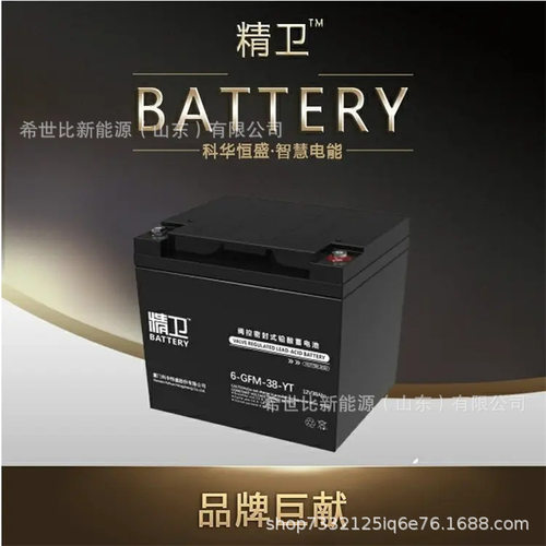 科华精卫6-GFM-38-YT基站蓄电池12V38AH铅酸免维护UPS电源电池