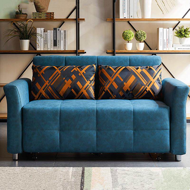 现代简约布艺北欧折叠沙发床两用小户型可折叠多功能沙发床1米5宽