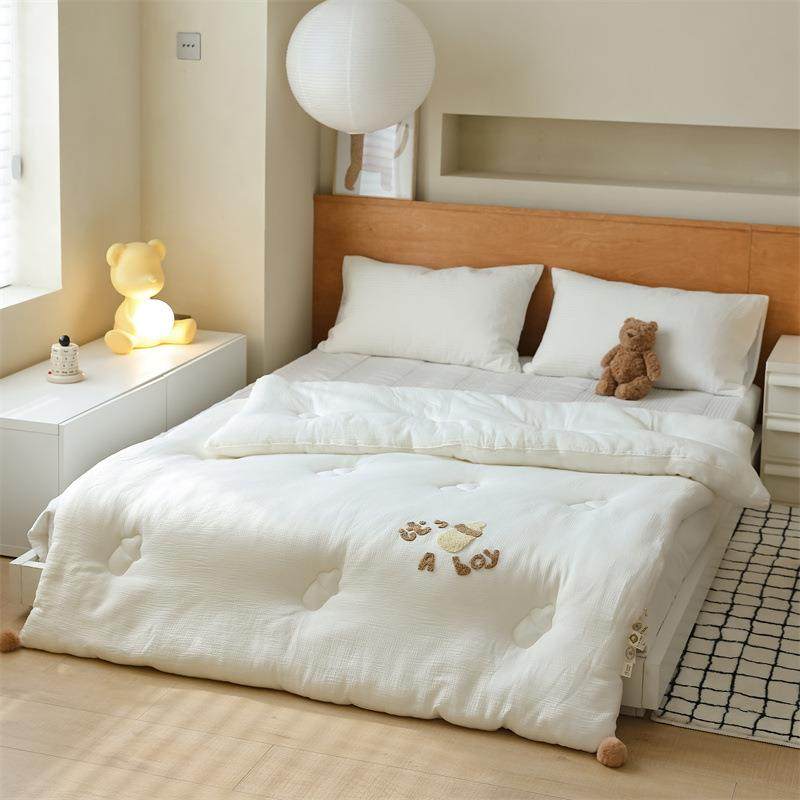 NeiNei宝贝|新款A类儿童双层纱夏被春秋被冬被四季款贴身软糯被子,电子元器件市场,其它元器件,淘宝优惠券,粉丝福利购,淘宝优惠卷