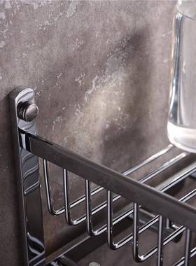 工HI装DEEP酒店件程浴室五金挂套镀铬VHR浴室置物架单层