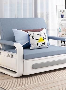 叠沙发床CUB两用2布05新折款客厅单双人多功能艺家用小户型2可伸