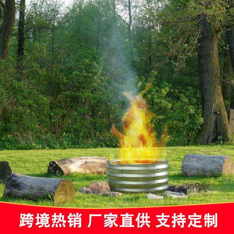 凸圆形金属花盆花41园床户属外花园金起床架高花园床菜床
