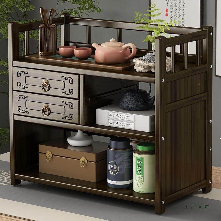 桌面博古架木中式茶实桌上小型茶具收纳架茶985台摆件茶叶杯置茶,基础建材,脚轮/万向轮,淘宝优惠券,粉丝福利购,淘宝优惠卷