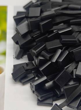 丝带扣吊粒方服一次性单插无毛边吊绳粒GYQ缎带吊牌绳装挂现货直