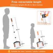 水收栗集器果摘果543快速捡果器捡球器果园工具摘捡核桃板捡拾器