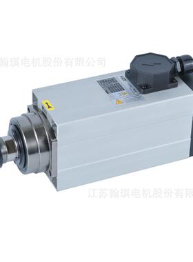 HQ方形6KW风冷D电主工雕刻前MAU程翰琪电机GDF6轴木0-18Z/6.0