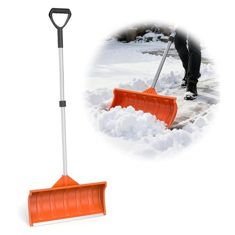 源铲头工厂直销加CY-SL06厚除雪塑铲料锹屯粮可拆推卸塑料雪农用