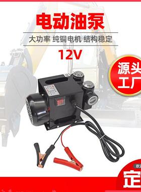 供应电动抽油泵直流自吸泵大流量抽油泵高扬程机油泵柴油泵
