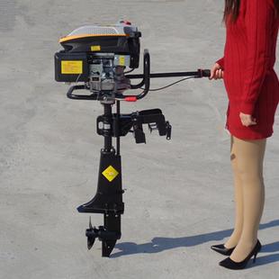 广东惠州市程船挂机汽油四冲程螺旋桨经济省油挂桨机