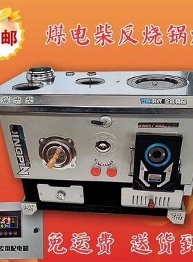 柴煤两用炉水暖炉水循环家用农村省煤多功能煤电柴采暖炉锅炉