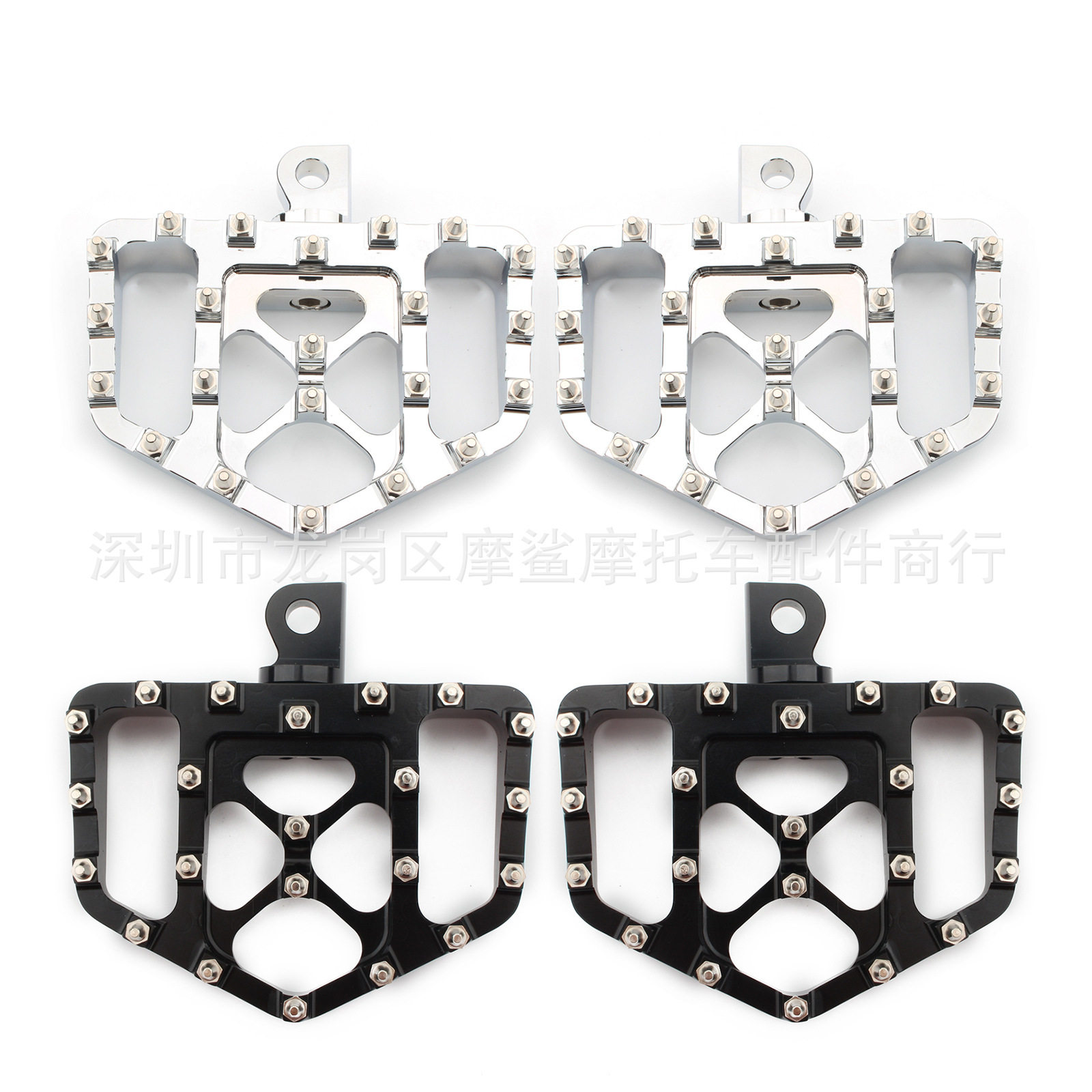 适用哈雷XL8831200X48软尾滑翔改装配件脚踏板脚蹬前置后置脚踏