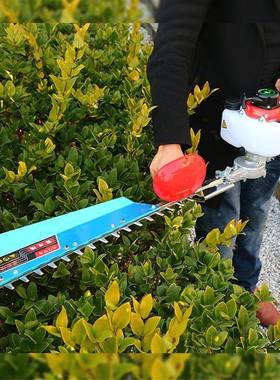 3动单刃轻修手持2绿篱机篱笆机茶81091叶修篱剪力机绿剪修边机