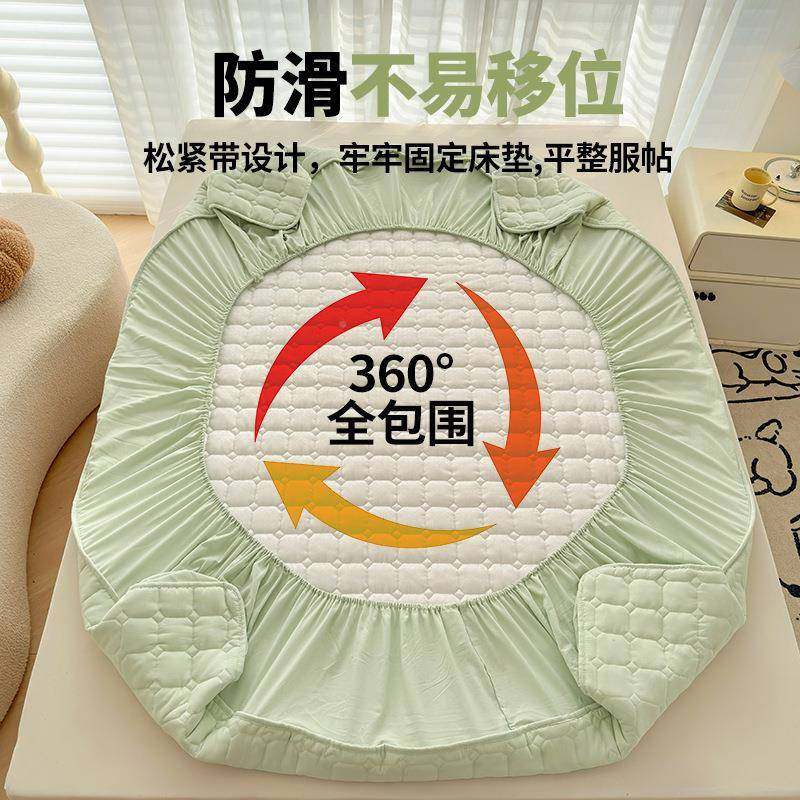 床笠罩床垫保新护罩a类款四Xb2s2tm4季通用加厚夹棉全包床水隔防