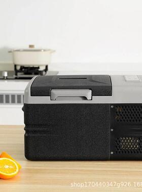 9升12升小冰缩制冷车12V24机68549V车家两用冷冻冷藏箱宿舍户外载