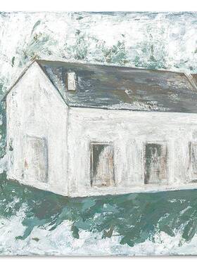 盈浩立体工油画装饰画绘手手挂画卧室客墙厅酒店GJP走廊面玄关画