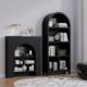 法式 壁装 饰室内客厅黑色白色简约柜民炉宿玄407关柜摄影置物架展