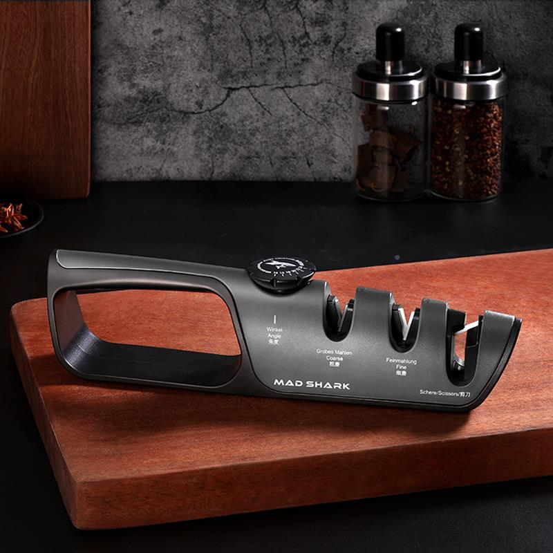 狂鲨磨刀神器家角DJMD503-用能速磨刀工具快多功剪刀菜刀定磨刀器