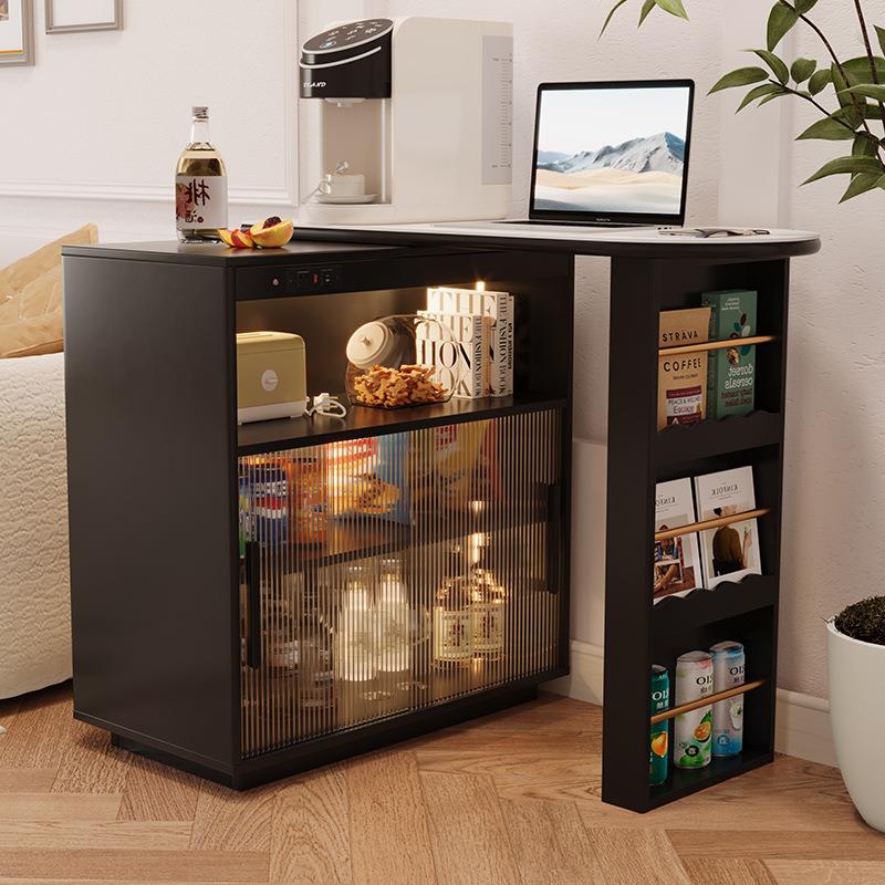 吧桌家用实木现代简台隔断古吧台约一体4010#客厅小户型中岛台复