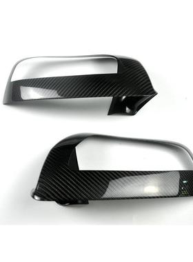 适用于6-09款奔驰W20409803C级C63C230C0纤0碳后视镜罩反光镜贴