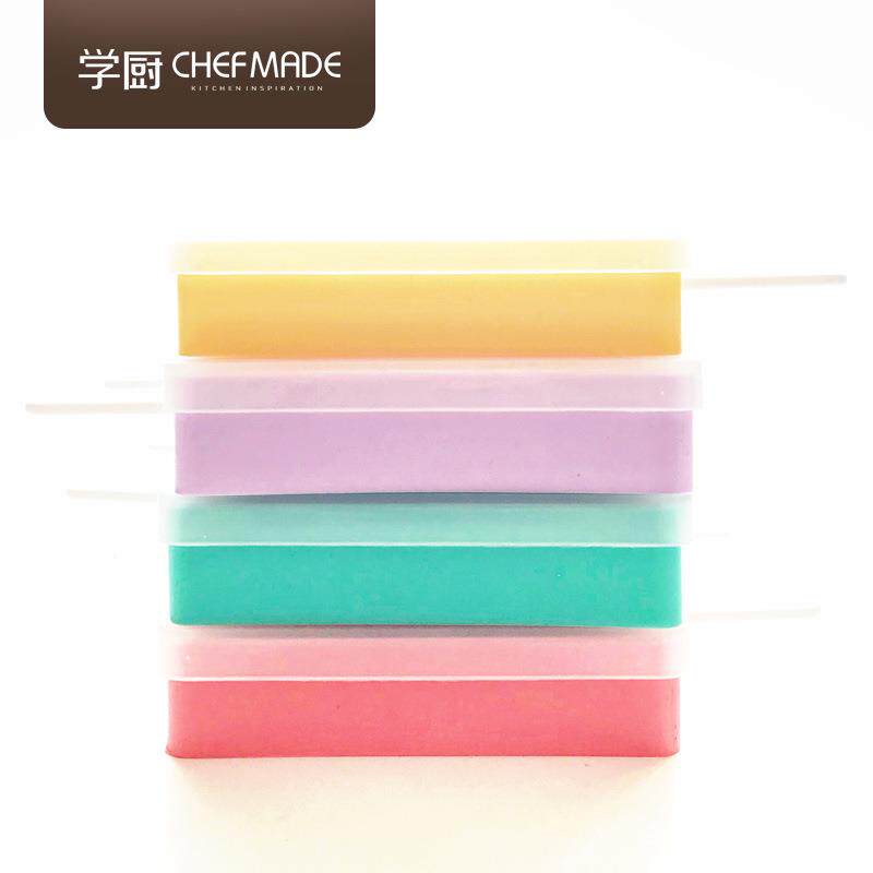 冰学厨自制梦龙雪糕专造用冰棍型棍WK9440，硅胶模具冰冰淇淋冰糕