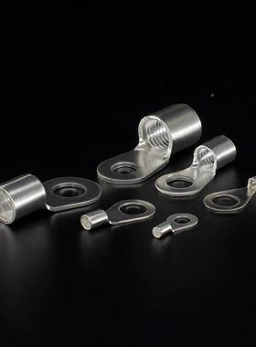 铜JHC接头OT1.5-OT1.5-66黄/紫铜镀银1000鼻个冷压圆形裸接线端子