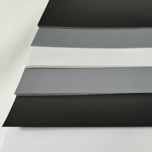 4K200克儿童剪纸卡纸工863幼硬儿园绘画装 饰DIY手制作黑灰卡白纸