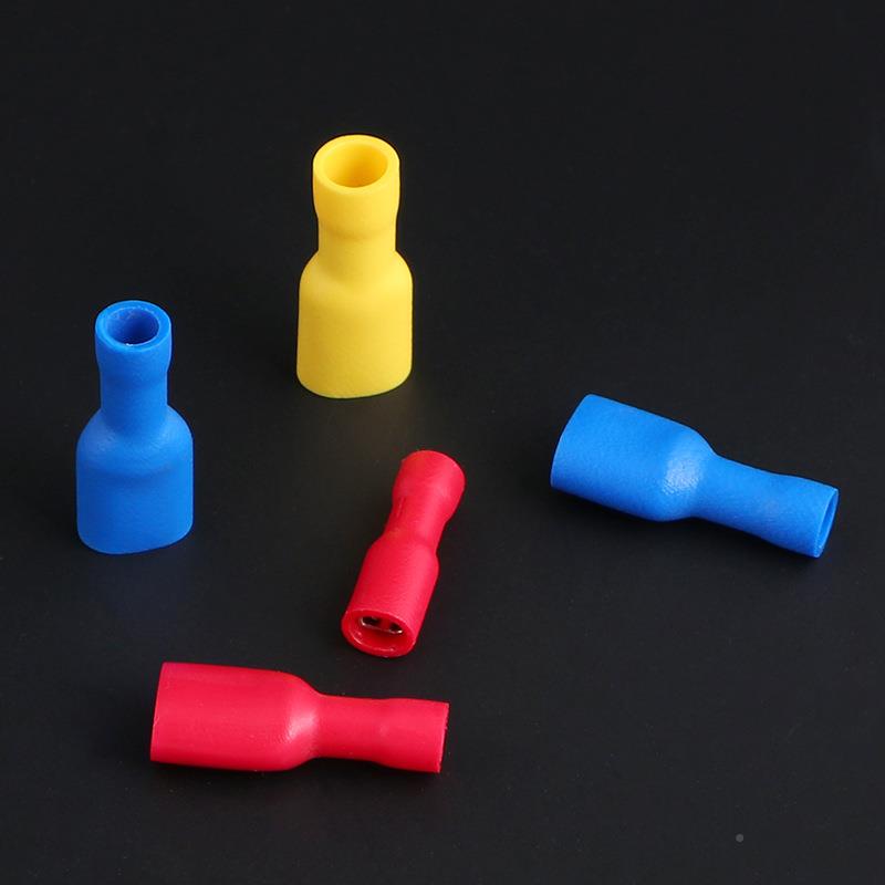 F5DF1-FDFD1-11250黄铜母预绝缘端子2/5端.-250/110插簧接D线冷压