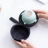 粗旅10724行茶具小套装 户外陶快杯客一一杯壶随身泡茶壶茶杯户外