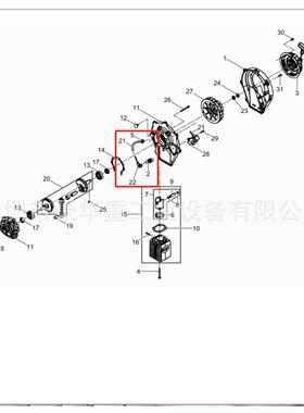 德国Wacker Neuson/威克诺森BH23/BH55捣固机/破碎镐配件/火花塞