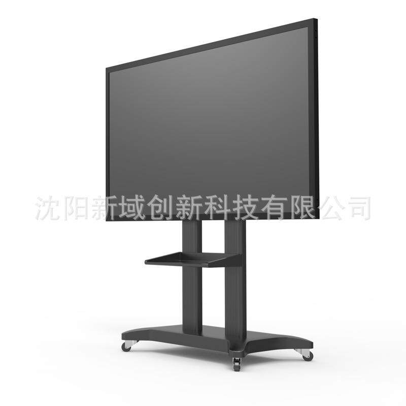 液晶电视双杆移动支架多媒体直播广告一体机底座电器设备外壳