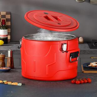 保温桶商用大容量饭桶不锈钢汤粥桶豆浆冰粉桶摆摊冰桶超长保温箱