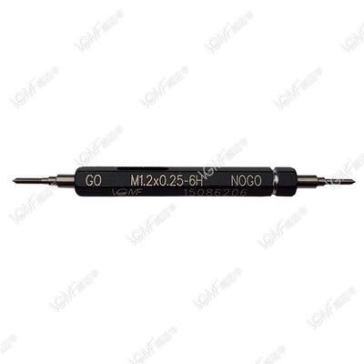 威迈丰平头螺纹塞规M1.0*0.25M1.2*0.256H牙规螺纹通止规检规