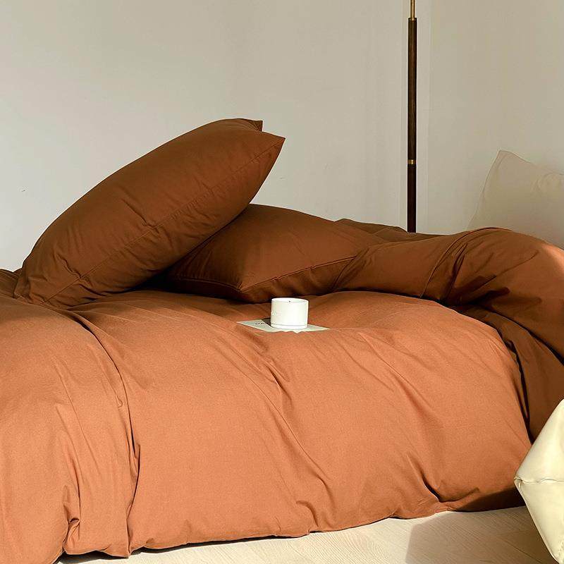 网红南瓜色~水洗棉被套单件全棉纯棉水洗棉被罩150*200*230cm,纺织面料/辅料/配套,纺织机械配件,淘宝优惠券,粉丝福利购,淘宝优惠卷