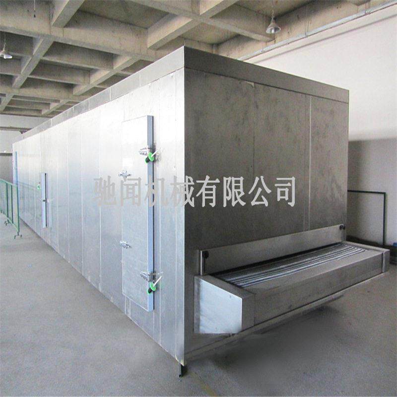 商用榴莲速冻设备草莓芒果快速冷冻生产线黄桃隧道式低温速冻机