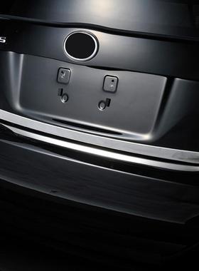 适用PRIUS30尾门饰条改装专用PRIUS30不锈钢后备箱下饰条