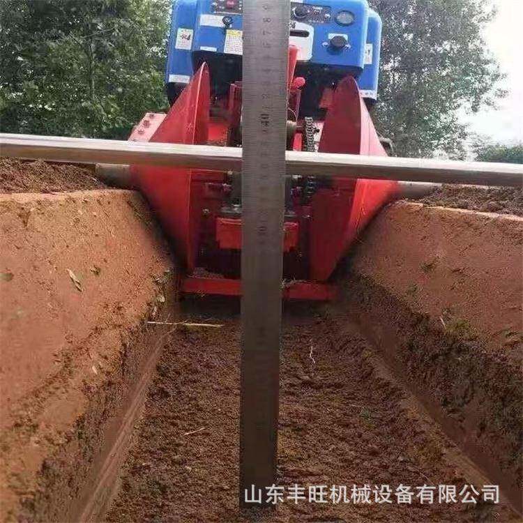 手扶式小型草莓起垄机开沟起垄压实筑埂机自走式农用打梗机