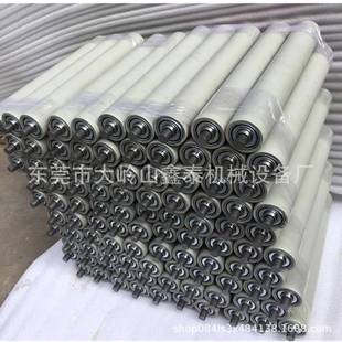 套胶滚筒无动力PVC胶滚筒滚筒套胶耐温耐磨套胶滚筒