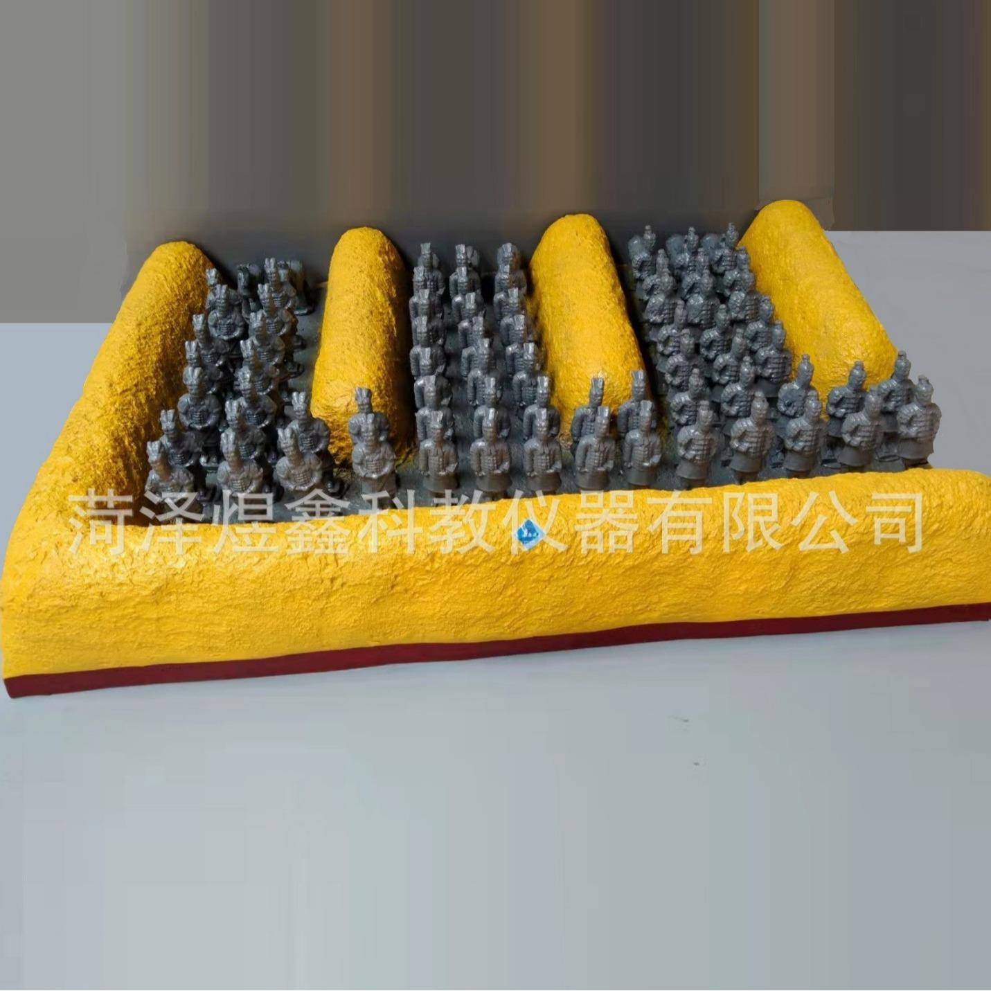 秦始皇兵马俑一号坑模型中国古代历史模型教学仪器仿古模型