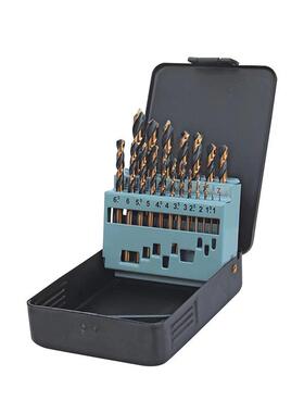 孔麻花组套高钴直柄打麻花钻钻组套不锈钢钻头轧制VA黑钻