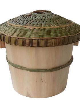F^香椿蒸树蒸饭桶煮饭木家桶F9558SH8饭木甑子子用大小号木杉