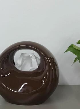 现代艺纸感纸巾盒酒店书房客玄关桌VYM面厅摆件高级术感抽盒手提