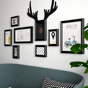 包邮维瓦尔框第/木北欧/实相意照9341片墙/相框创墙